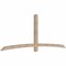 Ekena Millwork Bellingham Smooth Timber Gable Bracket, Douglas Fir, 108"W x 40"H x 3 1/2"D x 3 1/2"F, 9/12 Pitch GBW108X40X0404BEL00SDF - alternate 5